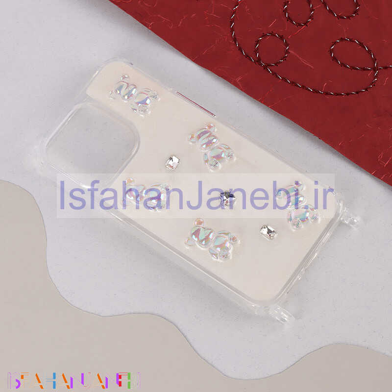 اصفهان جانبی-قاب اکلیلی Vip Max آیفون iPhone 13 Pro نگین دار فانتزی