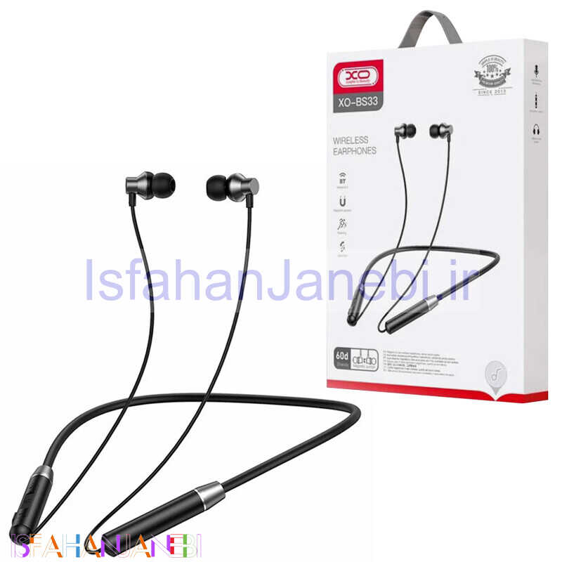 اصفهان جانبی-هندزفری بلوتوثی گردنی ایکس او XO-BS33