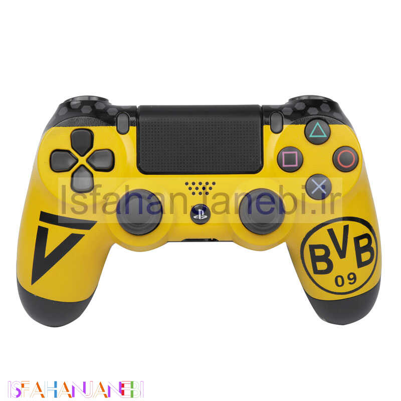 اصفهان جانبی-دسته بازی بی سیم SONY PlayStation 4 DualShock4 طرح Dortmund