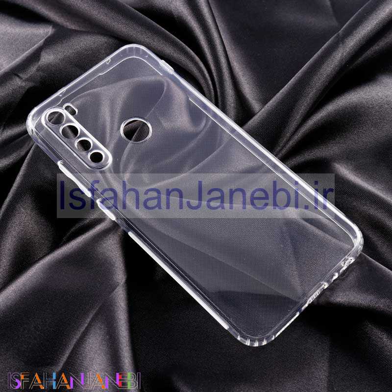 اصفهان جانبی-قاب ژله ای ساده بی رنگ محافظ لنزدار Xiaomi Redmi Note 8