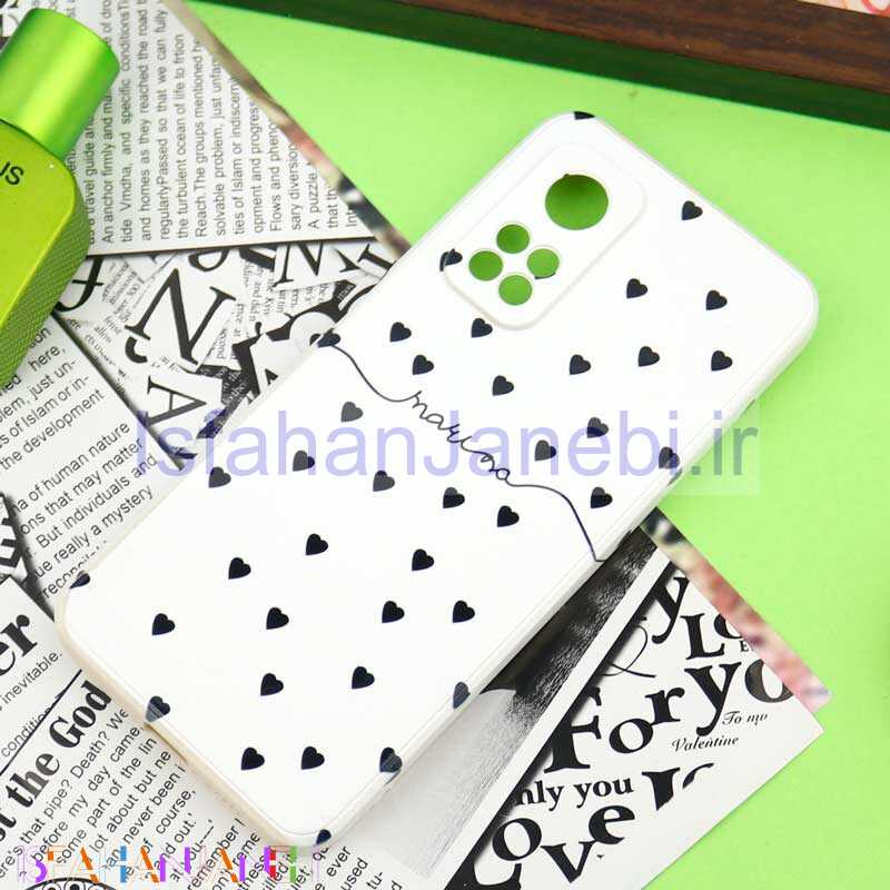 اصفهان جانبی-قاب سیلیکونی محافظ لنزدار طرح قلب Xiaomi Mi 10T