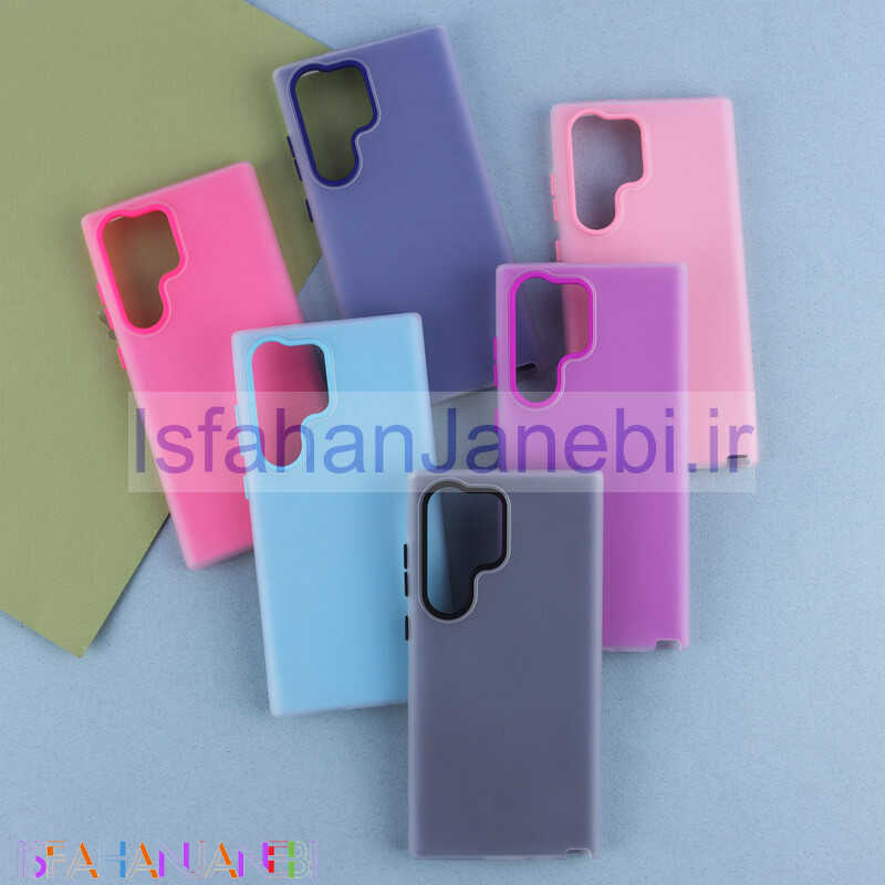 اصفهان جانبی-قاب پاستیلی مات دو تکه Samsung Galaxy S23 Ultra