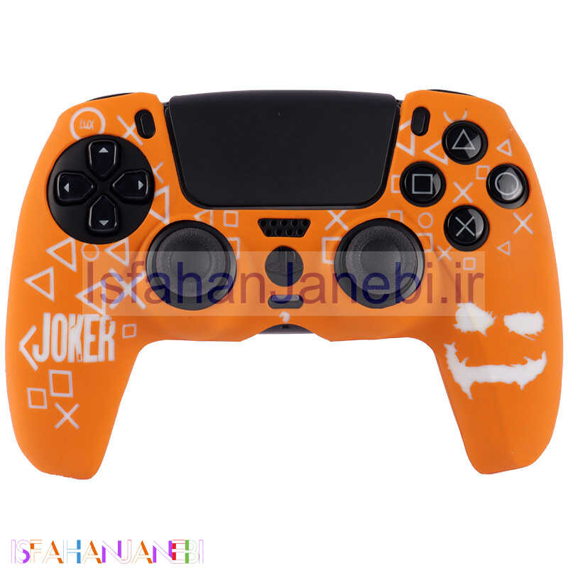 اصفهان جانبی-روکش دسته بازی PS5 طرح Joker نارنجی