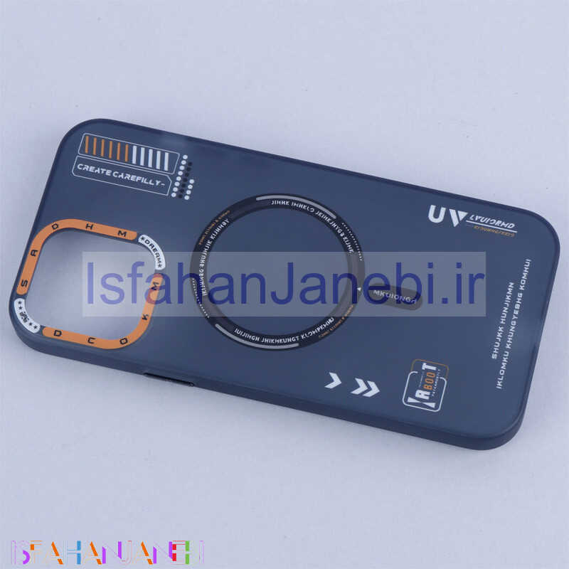 اصفهان جانبی-قاب ضد ضربه پشت مات اورجینال MKUIONGH مگ سیف طرح دار iPhone 12 Pro Max