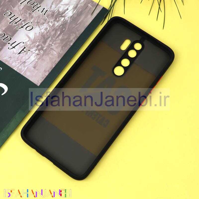 اصفهان جانبی-قاب PC مات محافظ لنزدار طرحدار CAT شیائومی Redmi Note 8 Pro
