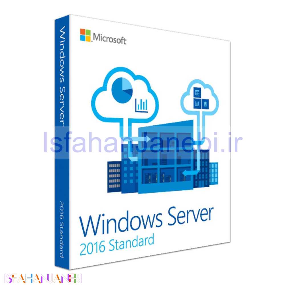 اصفهان جانبی-ویندوز سرور اورجینال Windows Server 2016 Standard
