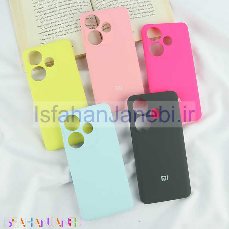 اصفهان جانبی-قاب سیلیکونی اصلی زیربسته شیائومی Poco F6 محافظ لنزدار