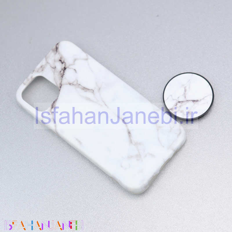 اصفهان جانبی-قاب سنگی پاپ سوکت دار کد2 آیفون iPhone 12 Mini