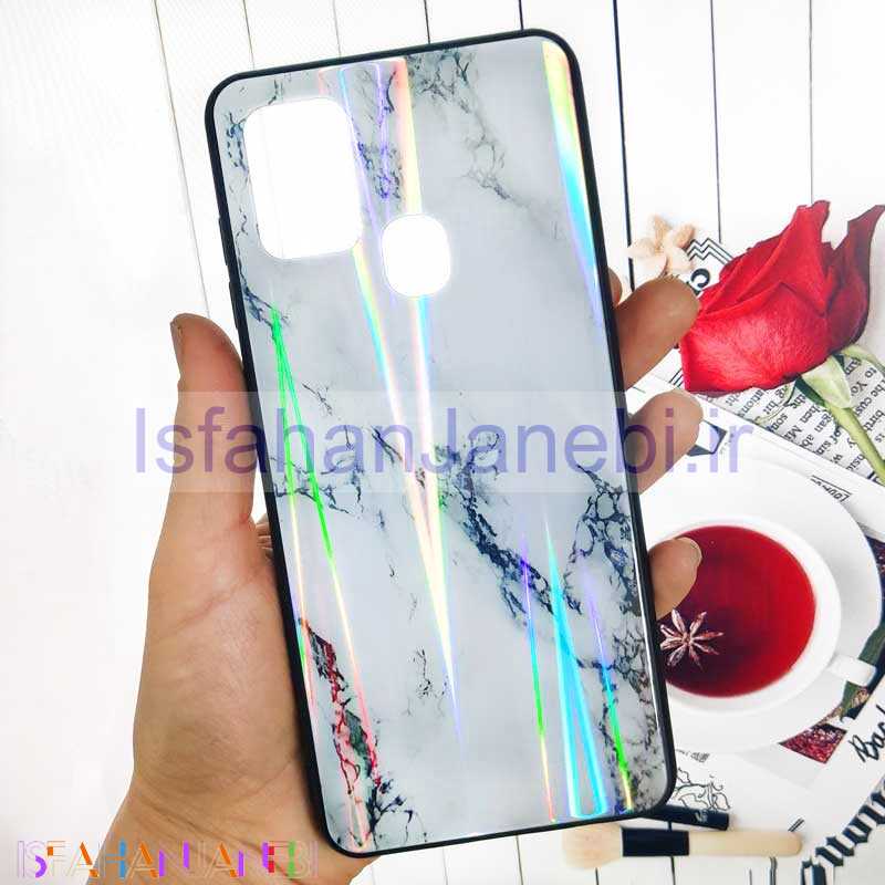 اصفهان جانبی-قاب لیزری پشت گلسی سنگی سامسونگ A21s