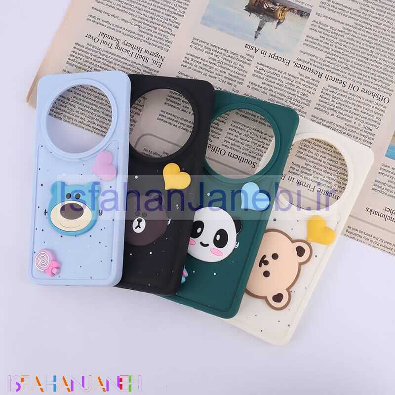 اصفهان جانبی-قاب ژله ای شیائومی Redmi 14C / Poco C75 طرح آبنبات و قلب