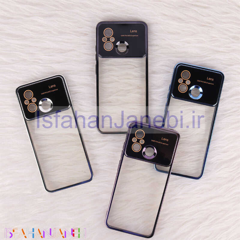 اصفهان جانبی-قاب My Case شفاف Lens Aperture محافظ لنزدار Xiaomi Redmi 12C