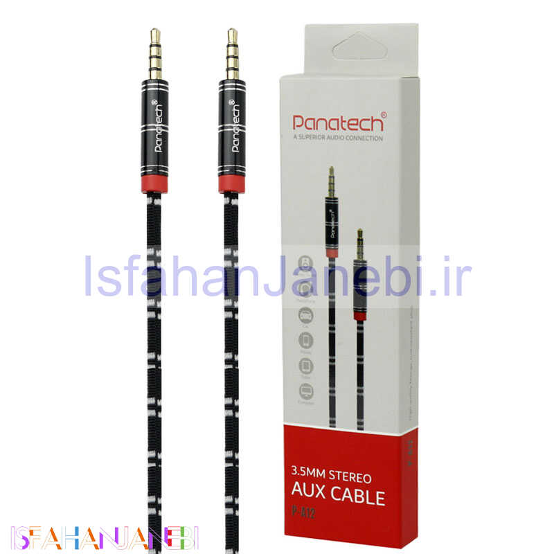 اصفهان جانبی-کابل Panatech P-A12 AUX 1m