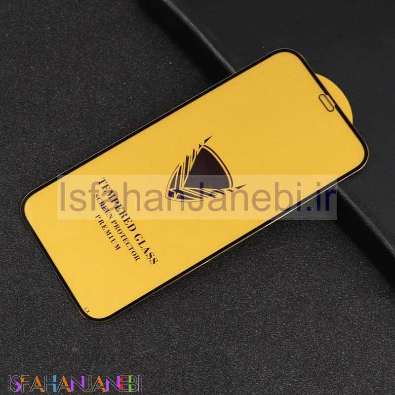 اصفهان جانبی-گلس تمام چسب GOLDEN آیفون iPhone 12 / 12 Pro