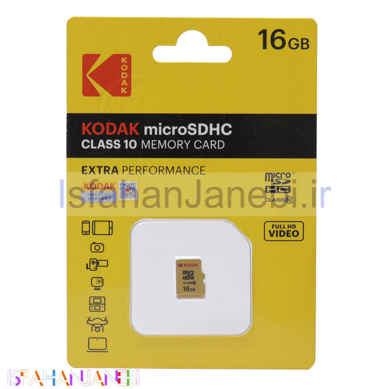 اصفهان جانبی-رم میکرو 16 گیگ کداک Kodak Extra U1 C10