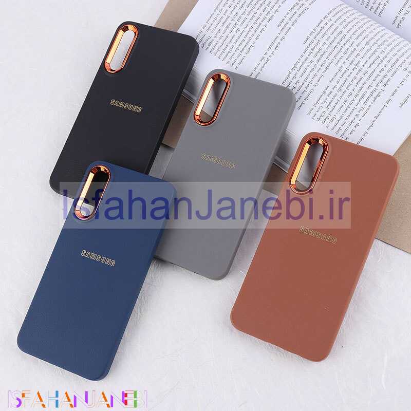 اصفهان جانبی-قاب ژله ای سامسونگ Galaxy A30s / A50 / A50s دور محافظ متال لوگودار