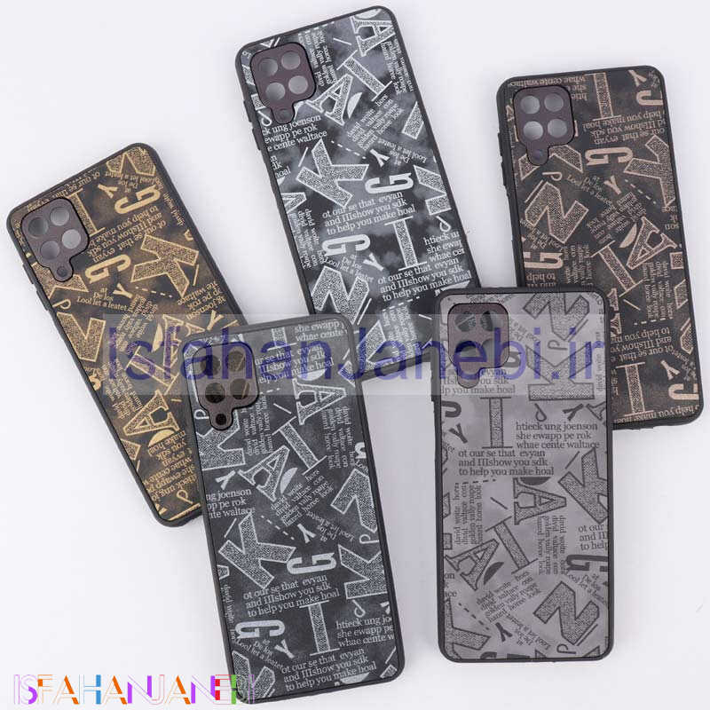 اصفهان جانبی-قاب PC سامسونگ Galaxy A12 / M12 محافظ لنزدار طرح لاتین