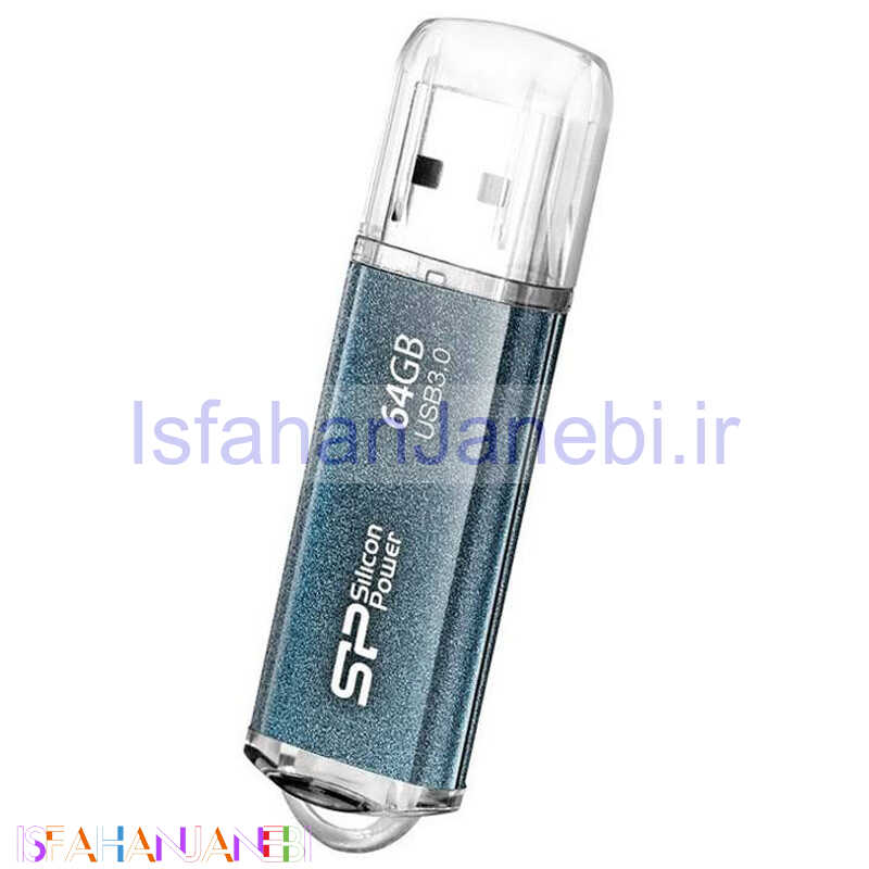اصفهان جانبی-فلش 64 گیگ سیلیکون پاور Silicon Power Marvel M01 USB 3.1