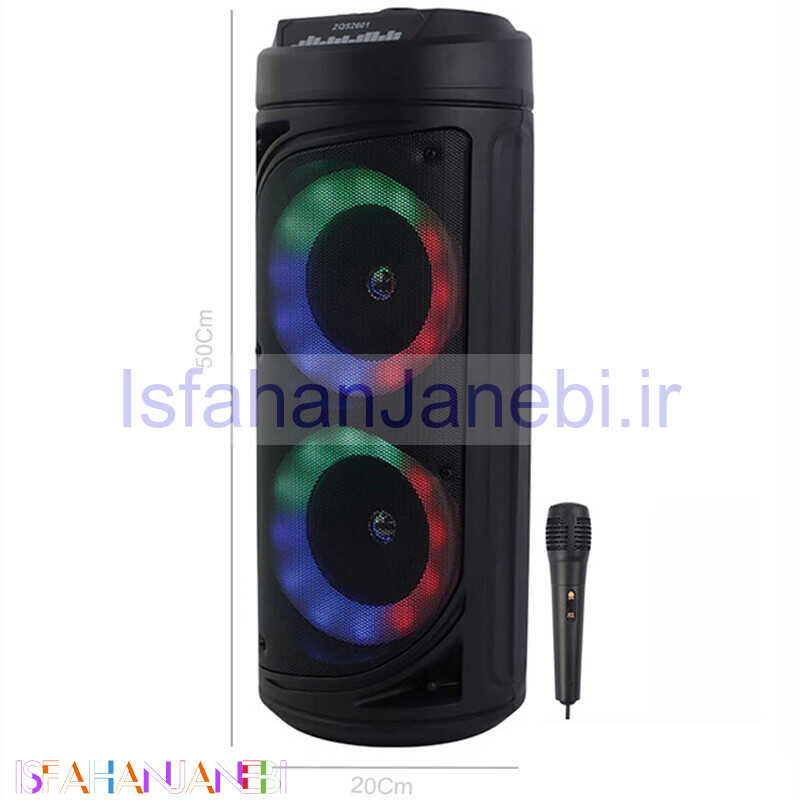 اصفهان جانبی-اسپیکر چمدانی بلوتوثی سینگ ای ZQS2601 + میکروفون