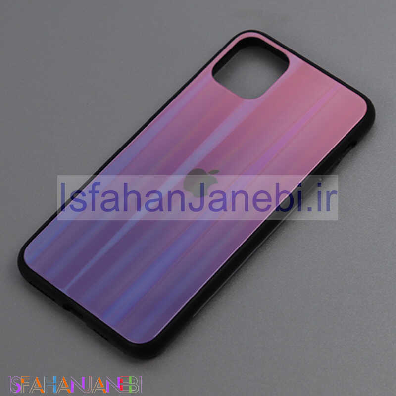 اصفهان جانبی-قاب لیزری پشت گلسی iPhone 11 Pro Max کد3 سری B