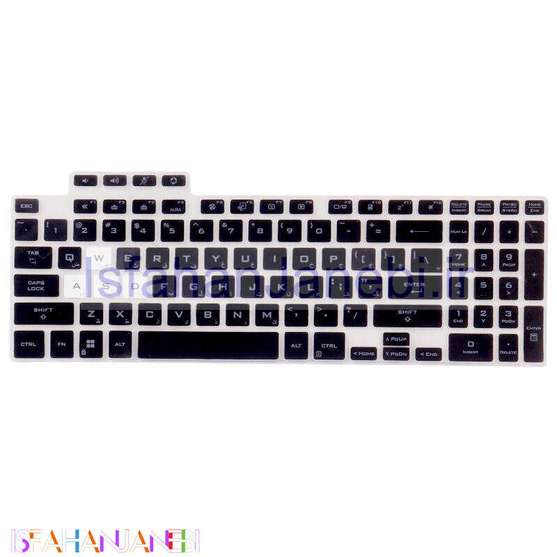 اصفهان جانبی-کاور کیبورد ژله ای لپ تاپ Asus FX50