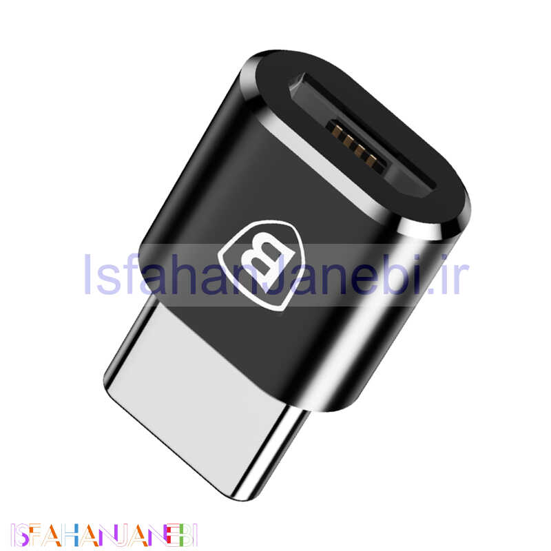 اصفهان جانبی-تبدیل Baseus CAMOTG-01 MicroUSB To Type-C