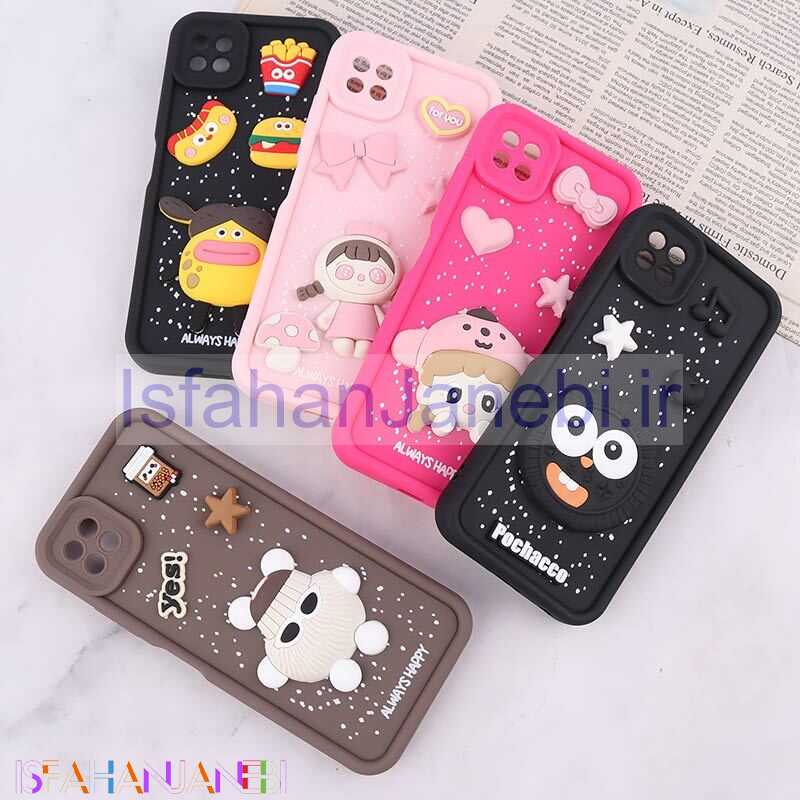 اصفهان جانبی-قاب سیلیکونی سولید سامسونگ Galaxy A22 5G محافظ لنزدار