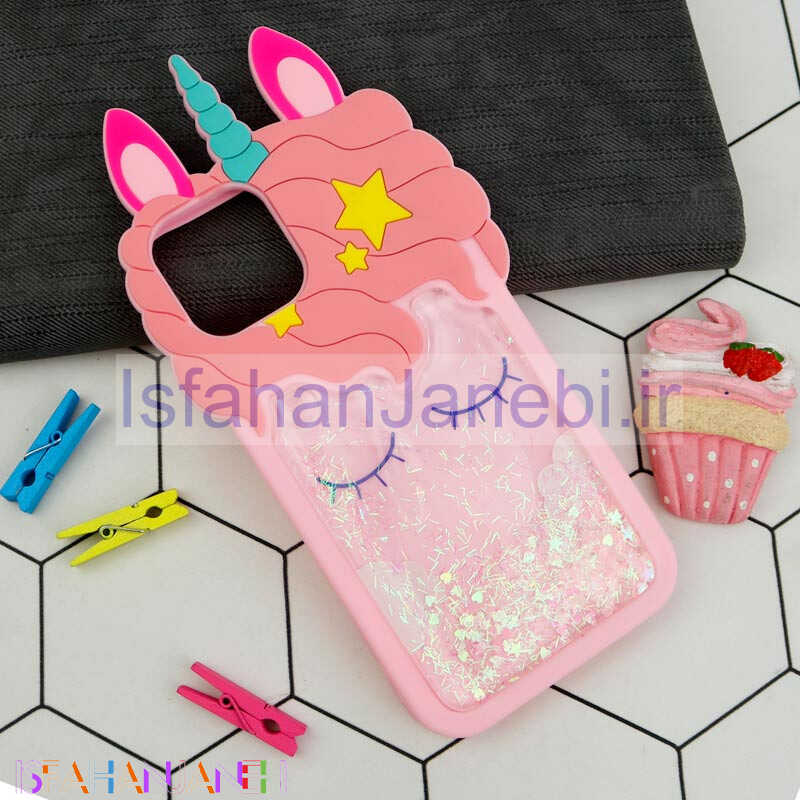 اصفهان جانبی-قاب سیلیکونی آکواریومی یونیکورن iPhone 12 Pro Max