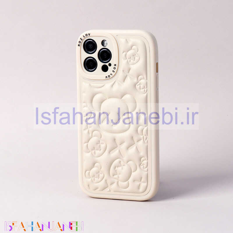 اصفهان جانبی-قاب چرمی Kozlov محافظ لنزدار iPhone 12 Pro Max