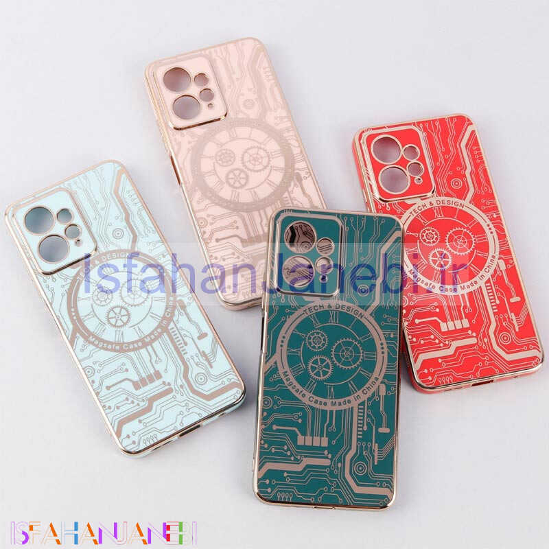 اصفهان جانبی-قاب My Case طرحدار MagSafe محافظ لنزدار Xiaomi Redmi Note 12 4G