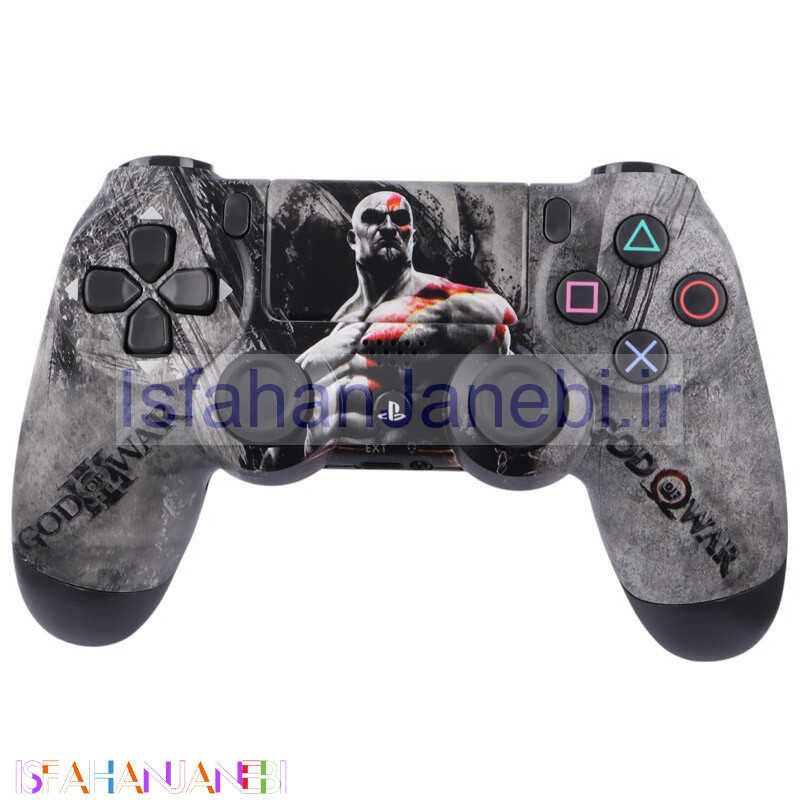 اصفهان جانبی-دسته بازی بی سیم SONY PlayStation 4 DualShock 4 High Copy طرح God of War کد 7