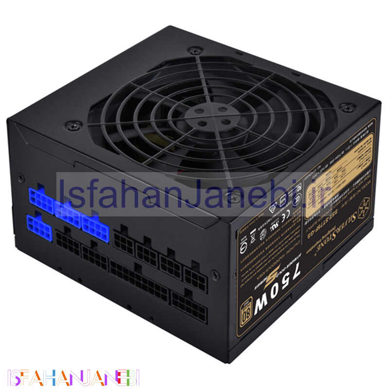 اصفهان جانبی-پاور ماژولار سیلوراستون SilverStone Strider Full Gold 750 W SST-ST75F-GS-V3