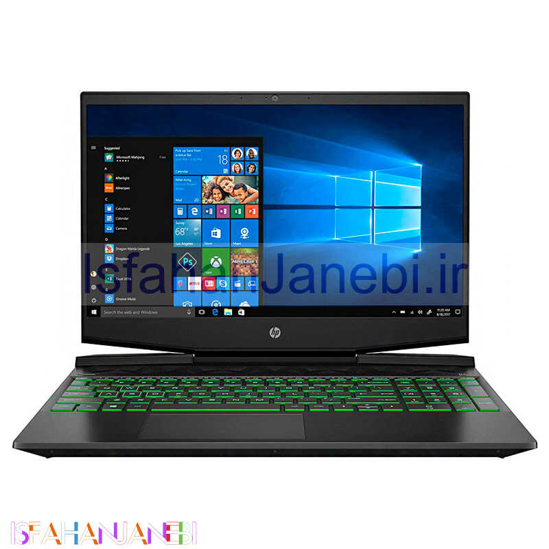 اصفهان جانبی-لپ تاپ HP Pavilion 15-DK2085NE Core i5 (11300H) 8GB 1TB+256GB SSD NVIDIA 4GB 15.6" FHD