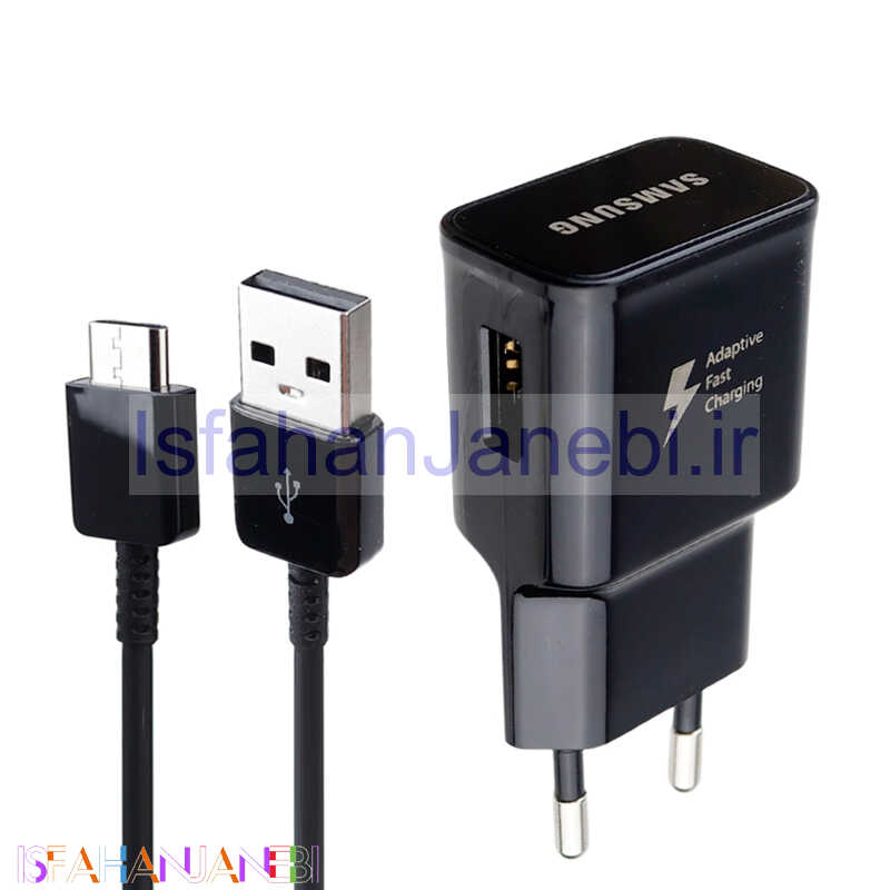 اصفهان جانبی-شارژر دیواری اورجینال Samsung Galaxy S8 + کابل Type-C