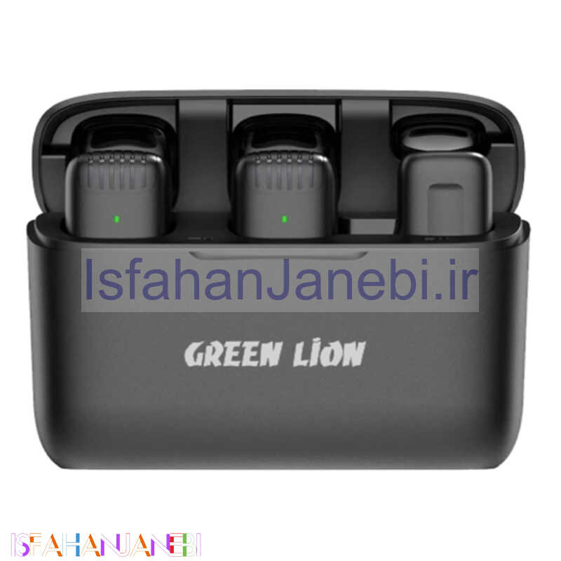 اصفهان جانبی-میکروفون یقه ای بی سیم Green Lion GN2WMICLGBK Lightning