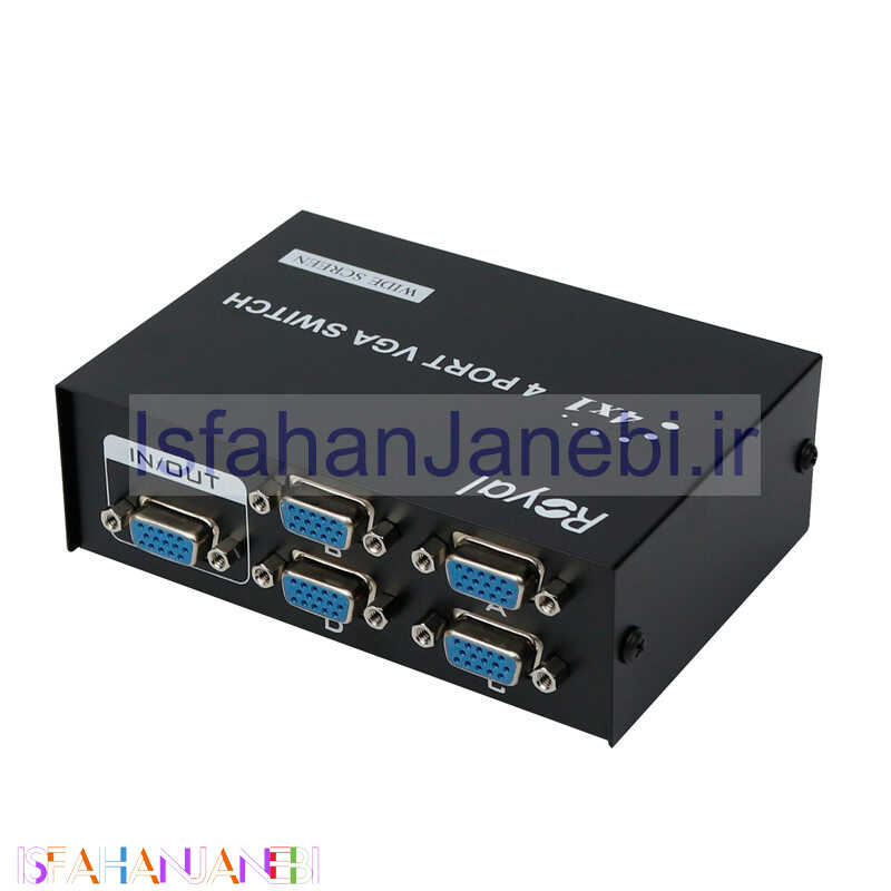 اصفهان جانبی-سوییچ Royal VGA-15-4 4Port