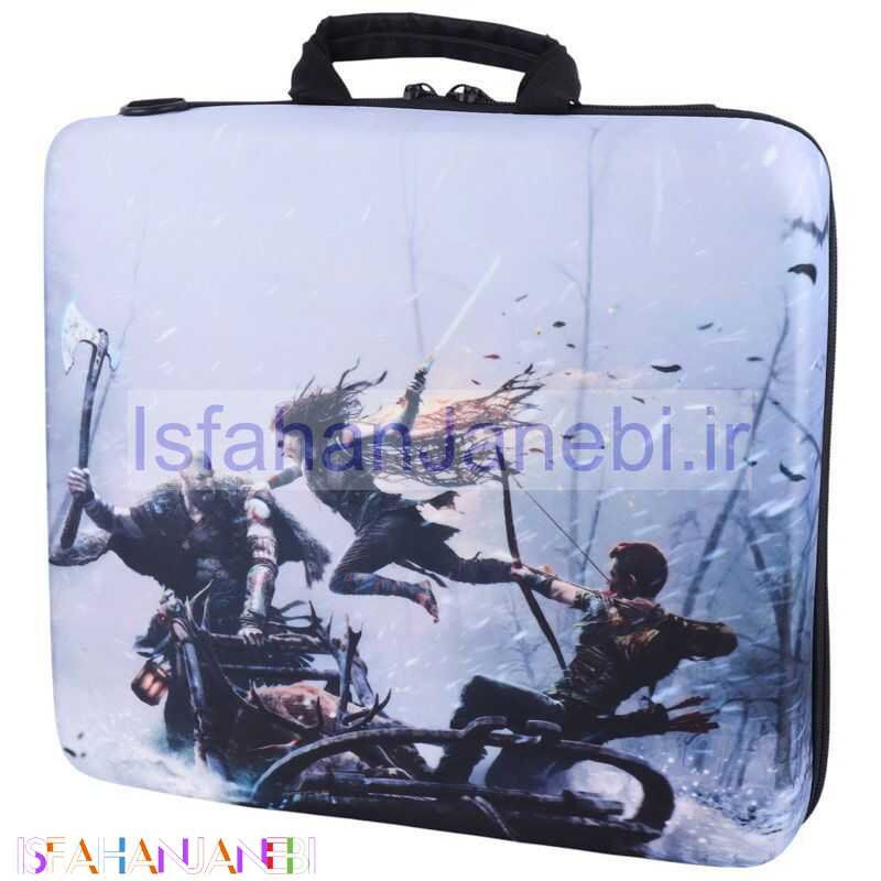 اصفهان جانبی-کیف کنسول بازی PS4 طرح God of War Ragnarok کد 13