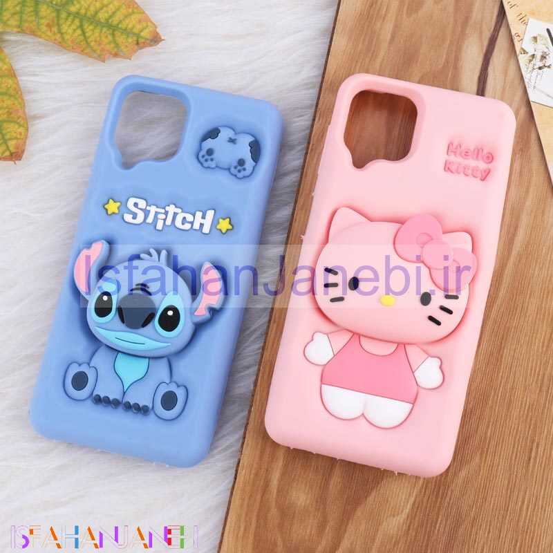 اصفهان جانبی-قاب سیلیکونی سامسونگ Galaxy A22 4G / M22 / M32 4G پاپ سوکت دار فانتزی برجسته