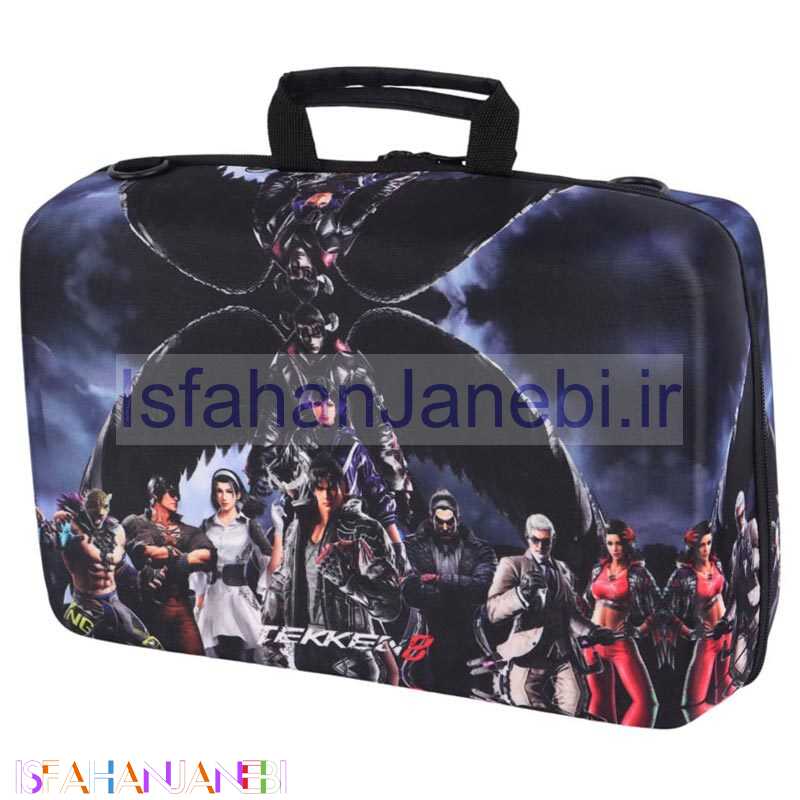 اصفهان جانبی-کیف کنسول بازی PS5 Slim طرح Tekken 8