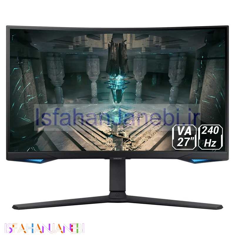 اصفهان جانبی-مانیتور گیمینگ خمیده سامسونگ Odyssey G6 LS27BG650 سایز 27 اینچ