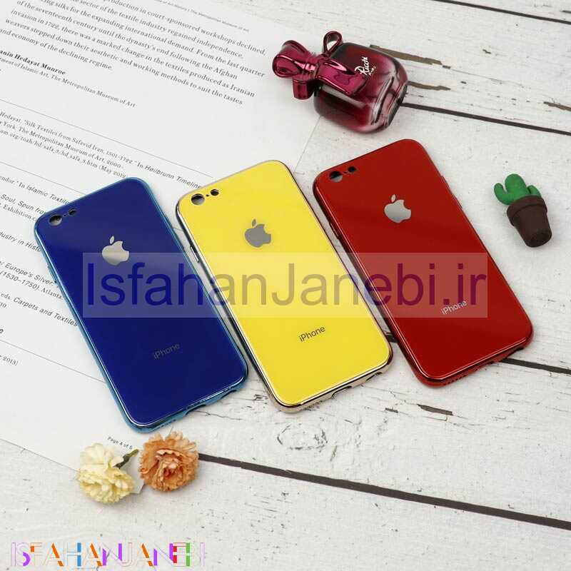 اصفهان جانبی-قاب محافظ لنزدار My Case پشت گلسی iPhone 6/6s رنگی