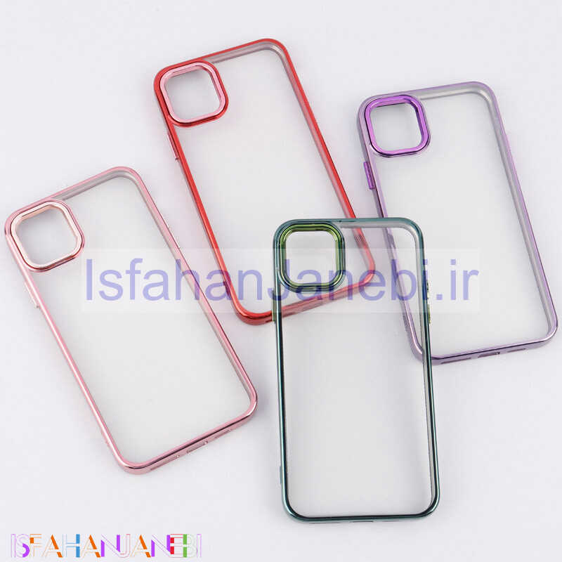 اصفهان جانبی-قاب شفاف متال ایرون ژله ای iPhone 11 Pro Max
