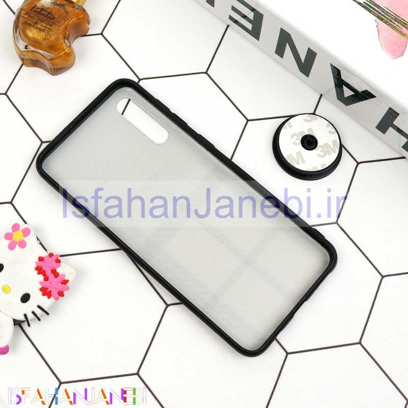 اصفهان جانبی-قاب فانتزی برجسته + پاپ سوکت طرح Burberry سامسونگ A70 سری D