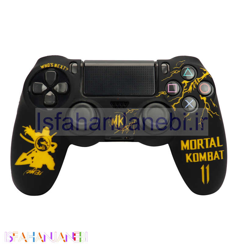 اصفهان جانبی-روکش دسته بازی PS4 طرح Mortal Kombat 11 زرد