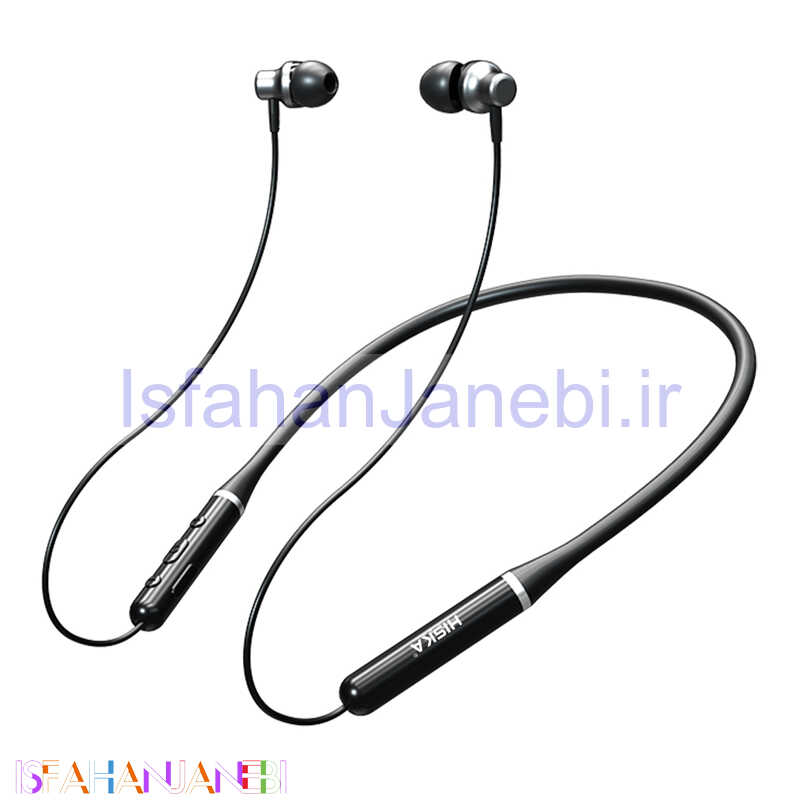 اصفهان جانبی-هندزفری بلوتوث دورگردنی Hiska FX-432