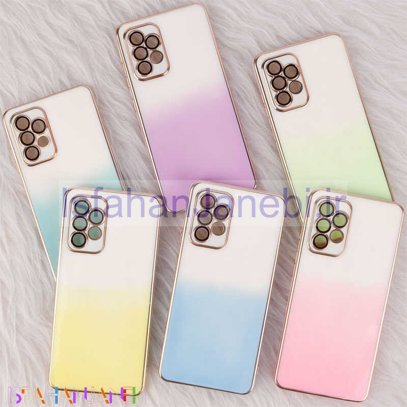 اصفهان جانبی-قاب My Case دو رنگ محافظ لنزدار Samsung Galaxy A52 / A52s