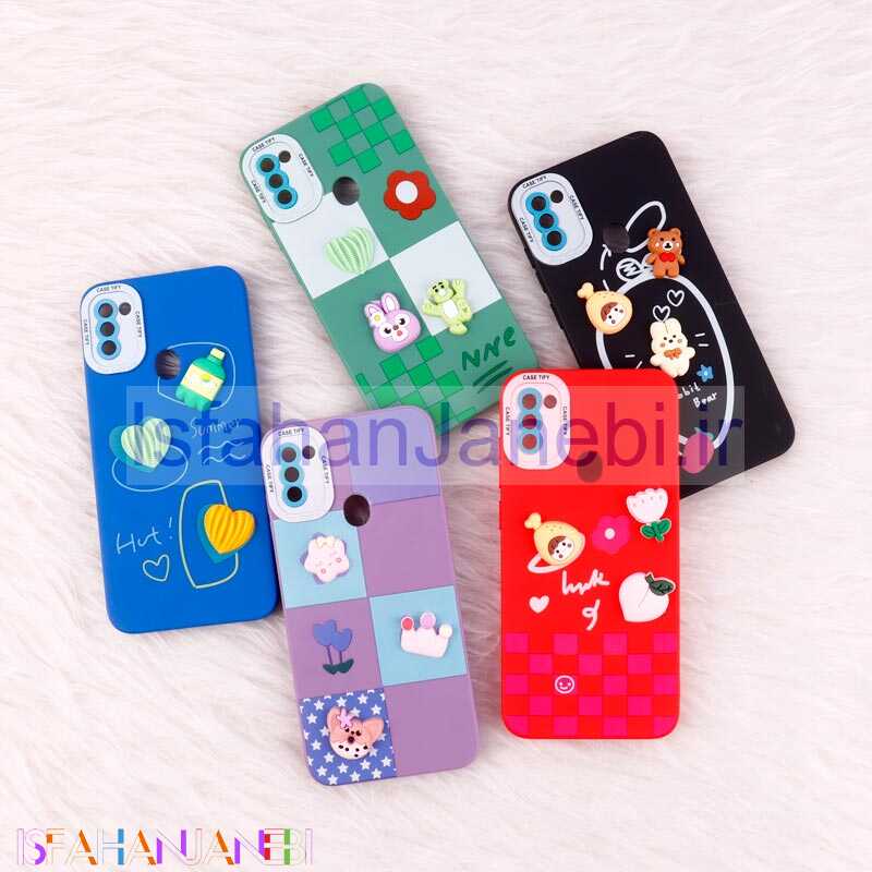 اصفهان جانبی-قاب عروسکی برجسته Pro Camera محافظ لنزدار Samsung Galaxy A11