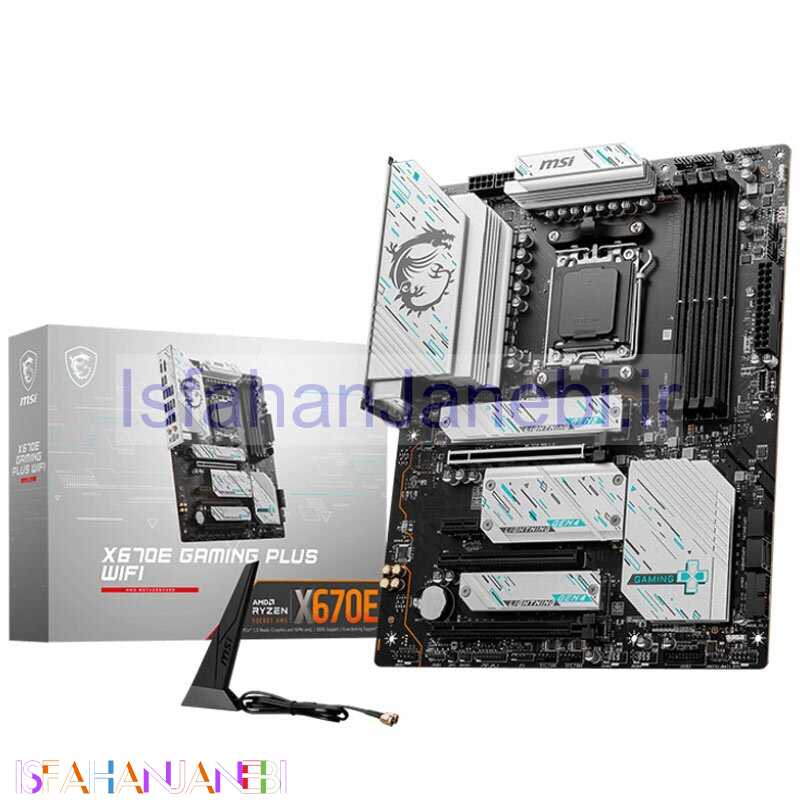 اصفهان جانبی-مادربرد ام اس آی X670E GAMING PLUS WIFI DDR5