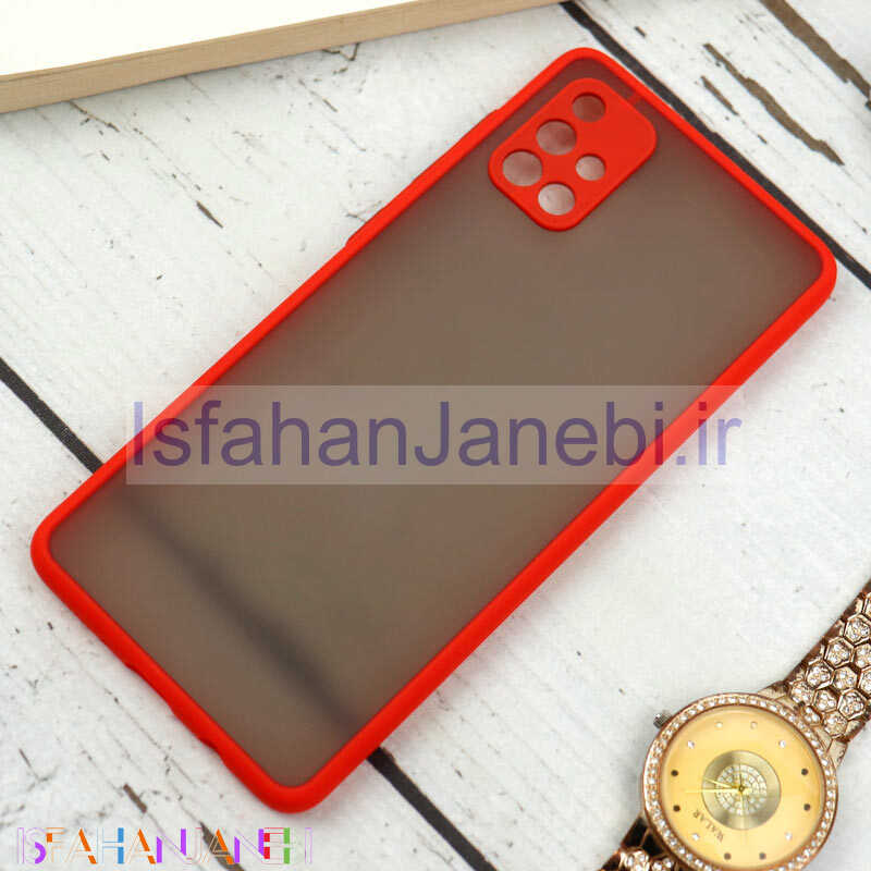 اصفهان جانبی-قاب PC مات محافظ لنز دار Samsung Galaxy A71