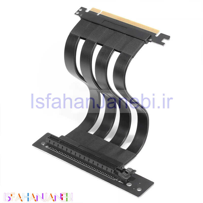 اصفهان جانبی-کابل نصب عمودی کارت گرافیک Green PCI-E x16 3.0