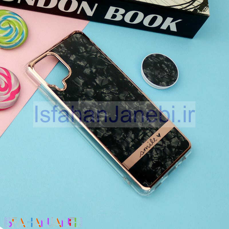 اصفهان جانبی-قاب IMD یخی گلدلاین + پاپ سوکت Samsung Galaxy A12